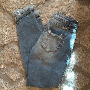 Kancan distressed jeans